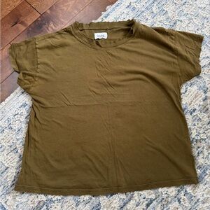 MATE the Label Short Sleeve Tee in Olive